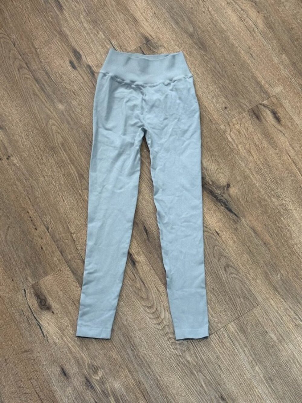 Spiritual Gangster Seamless Leggings XS/S Ice Blue Ribbed High Waist